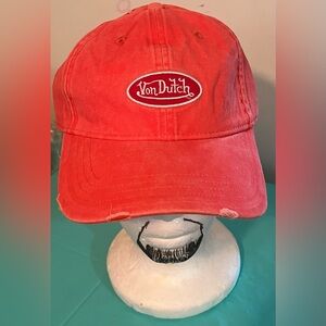 von dutch hat authentic new DED  ORANGE UNISEX